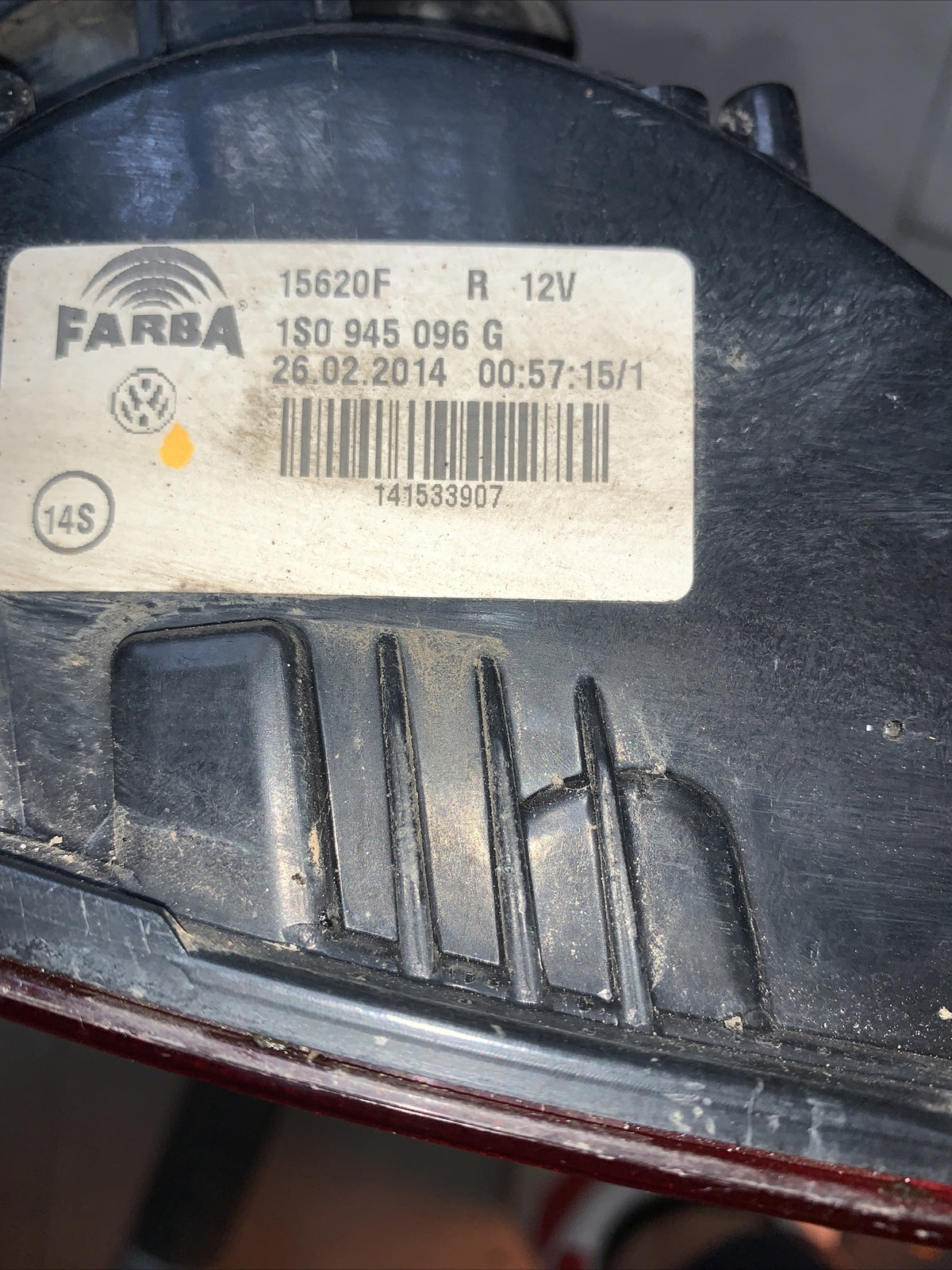 STOP FANALE POSTERIORE DESTRO VOLKSWAGEN Up 1S0945096G