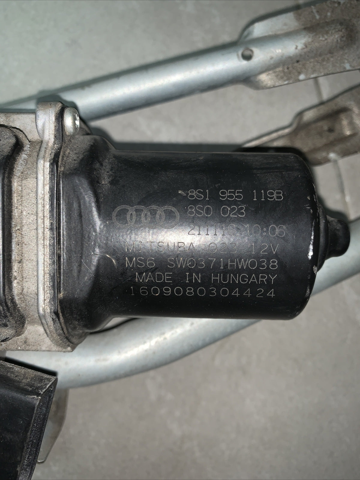 8S1955119B MOTORINO TERGICRISTALLO ANTERIORE AUDI TT 3 ROADSTER (FV9)(2014 >) 1.