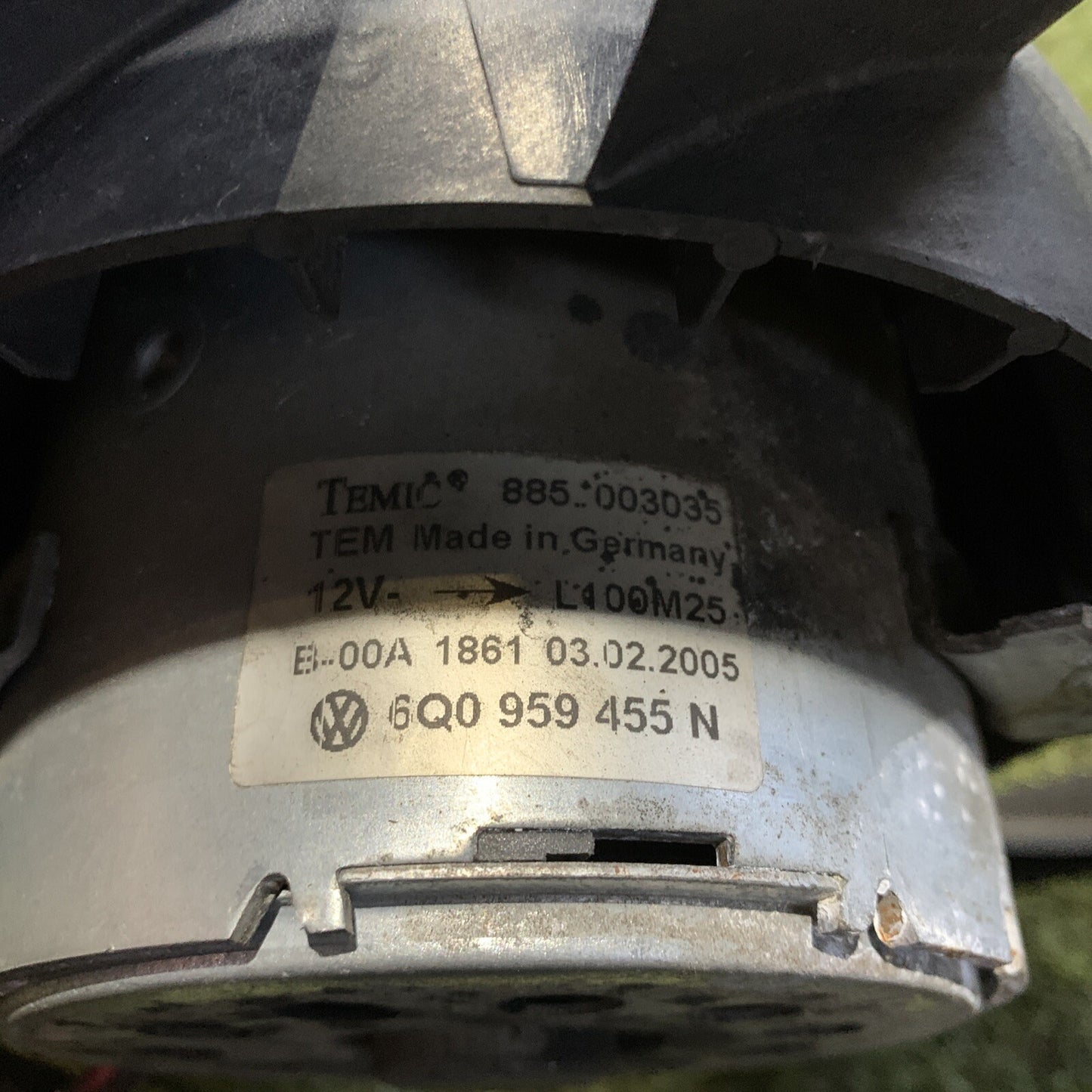 Elettroventola Volkswagen Polo 1.4 2001 6Q0959455N