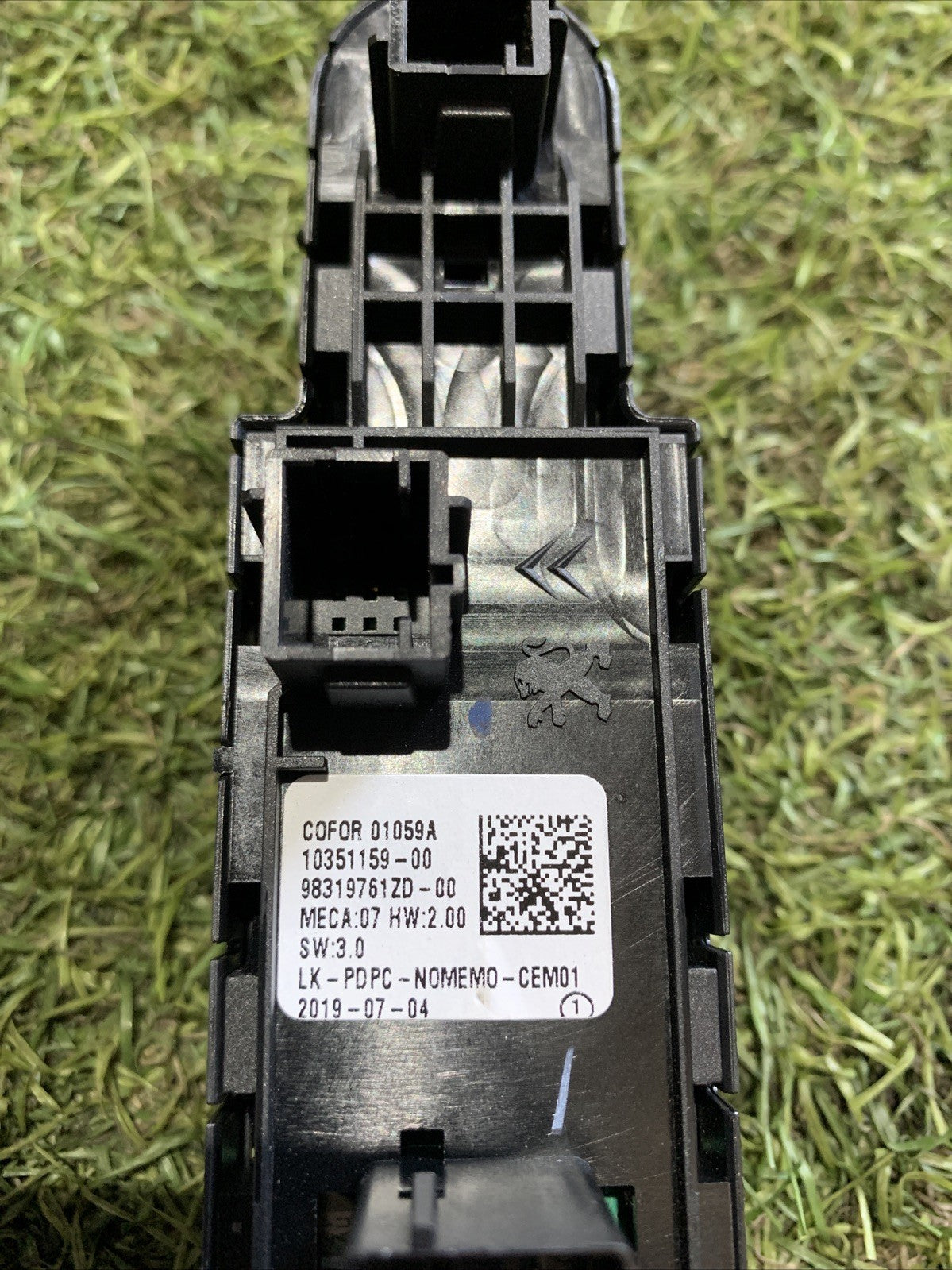 98319761ZD PULSANTIERA COMANDO ALZACRISTALLI SINISTRA CITROEN C5 AIRCROSS