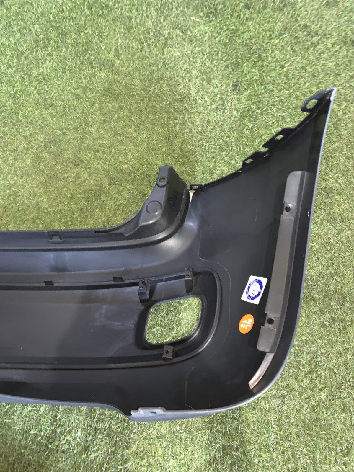 Paraurti Posteriore Fiat Panda 312 Nero Goffrato Non Verniciabile (2)