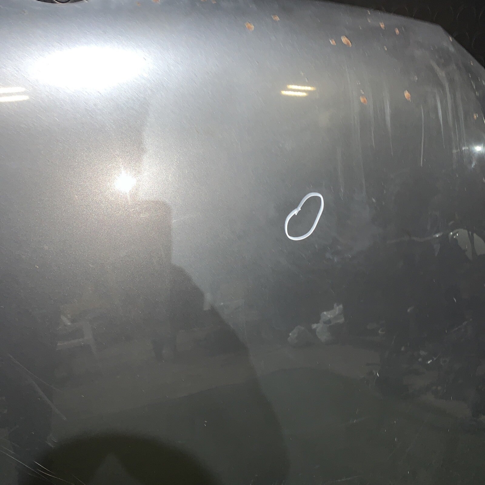 cofano anteriore colore grigio scuro VOLKSWAGEN POLO 6R-6C