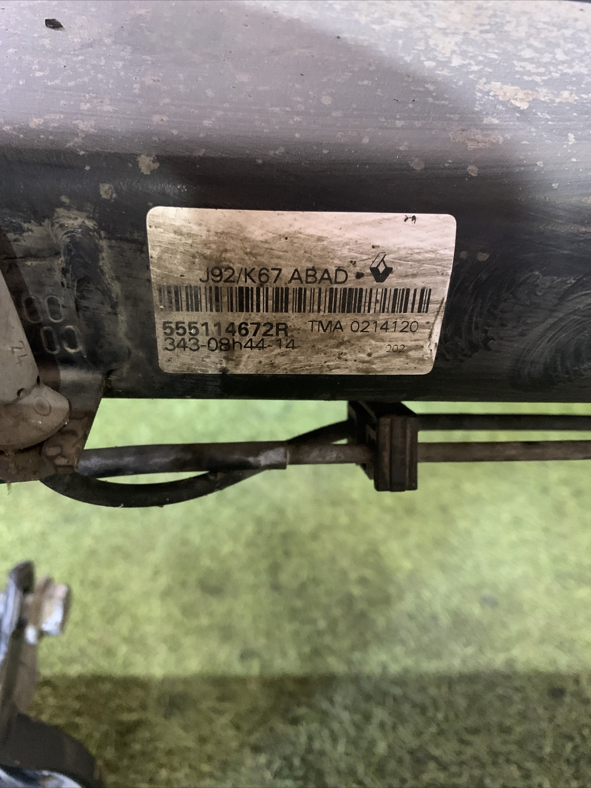 Ponte Assale Posteriore Dacia Lodgy 555114672R