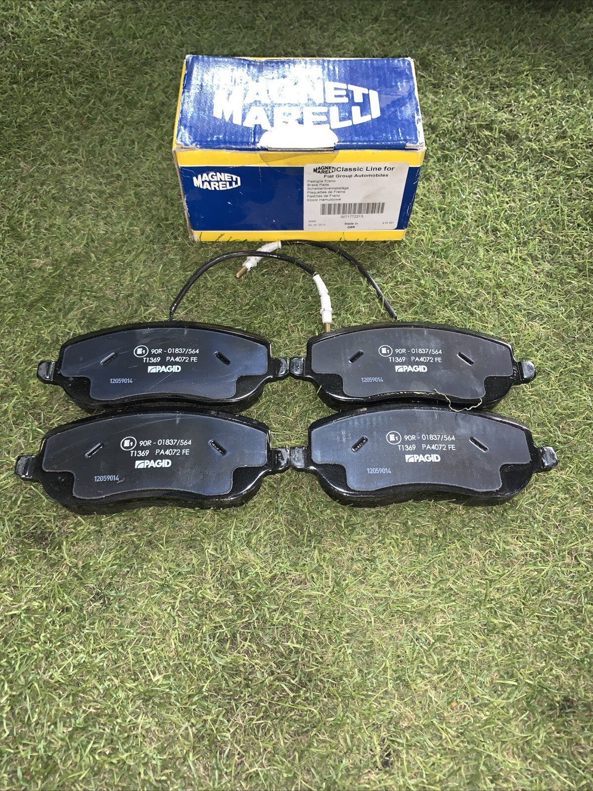 Pastiglie Anteriori Fiat ULYSSE Lancia PHEDRA 