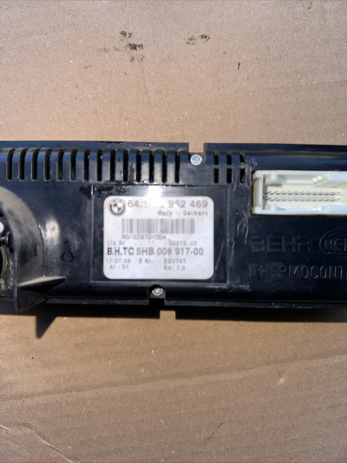 6411 6962469  5HB008917-00 STRUMENTAZIONE COMANDI CLIMA ARIA A/C MINI R50