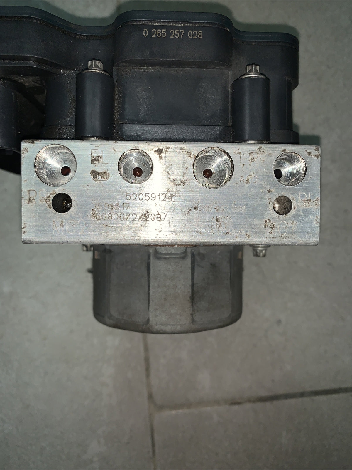 Centralina Pompa ABS Lancia Ypsilon 0265257028 52059124 0265956519