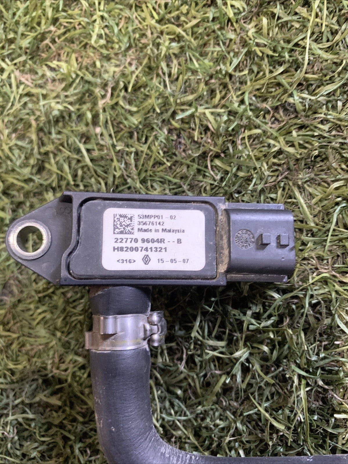 Sensore Di Pressione Gas Di Scarico Renault Clio 2015 1.5 Diesel 227709604R