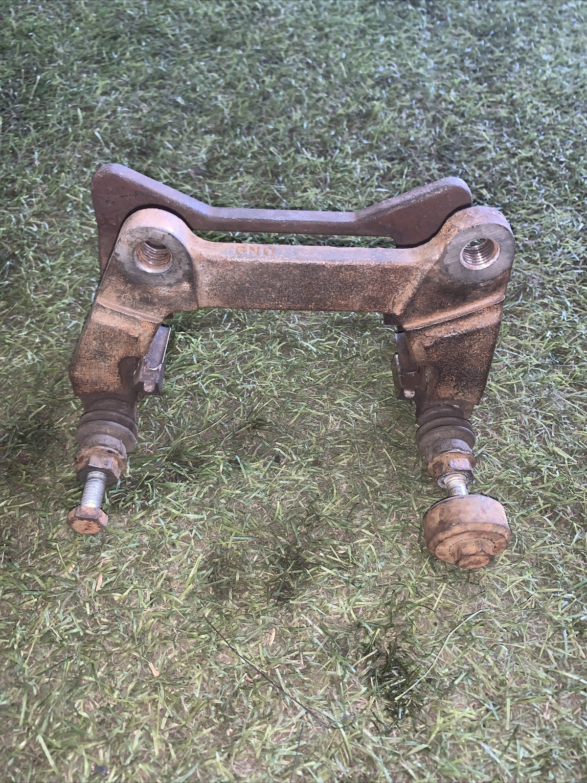 Audi A7 4G Supporto pinza freno posteriore sinistro