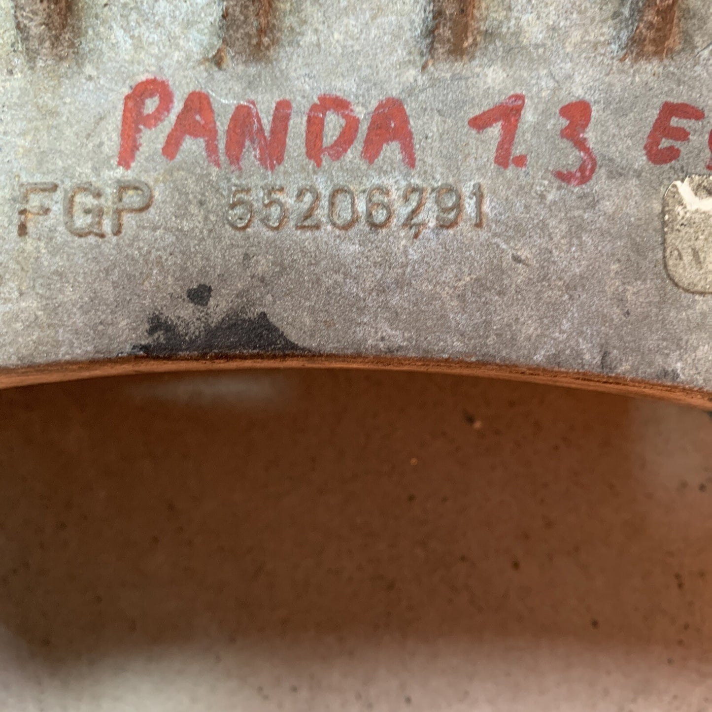 STAFFA SUPPORTO MOTORE FIAT PANDA (169) 1.3 MULTIJET 2003-2012, 55206291