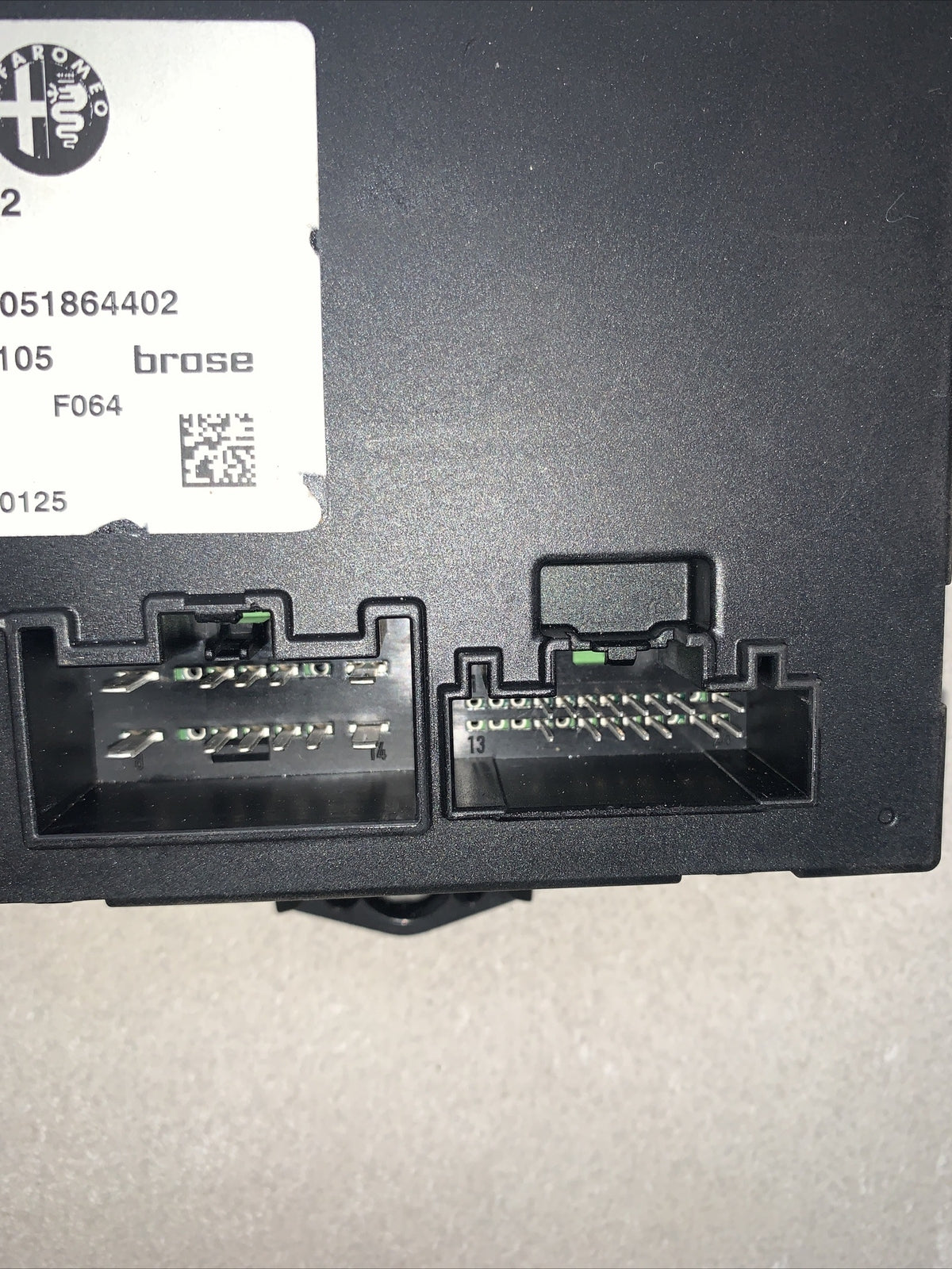 Centralina Modulo Di Controllo Alfa Romeo Stelvio 50552982