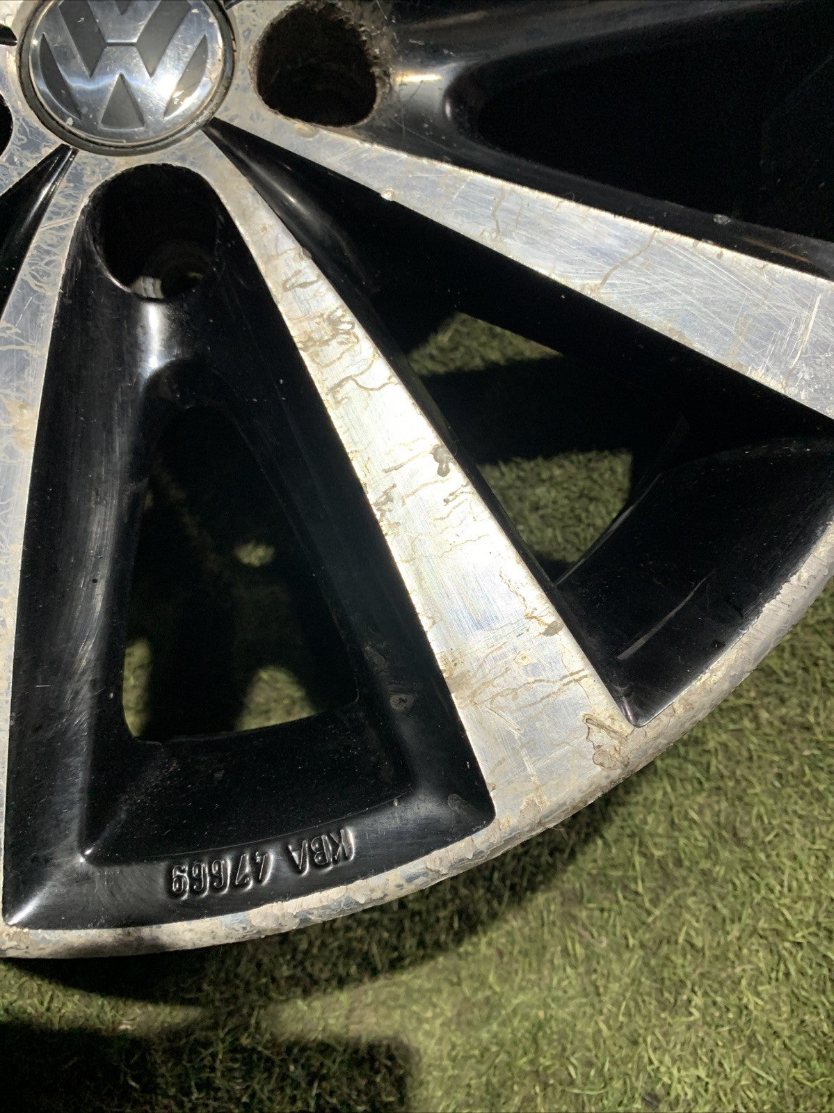 Cerchio In Lega Da 16 Volkswagen Polo 6R 6R0601025N (3)