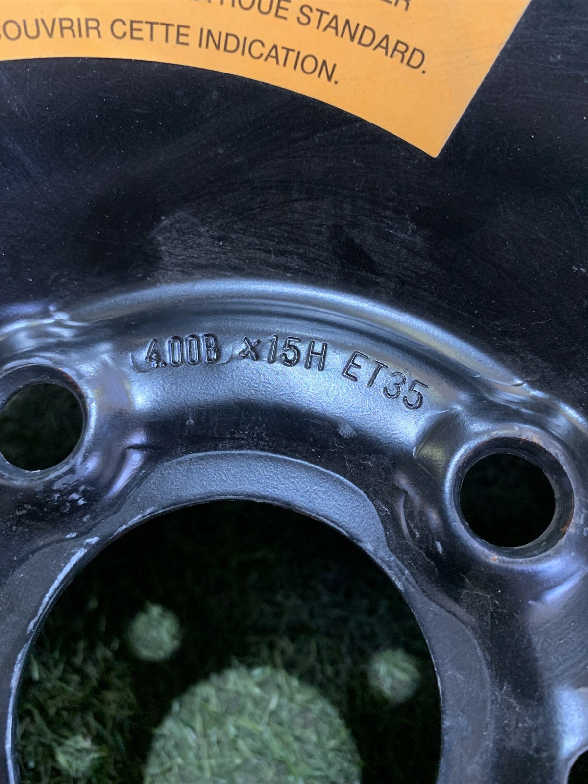 Kit Ruotino Di Scorta Lancia Delta, Fiat Bravo, Fiat 500L 125/90R15