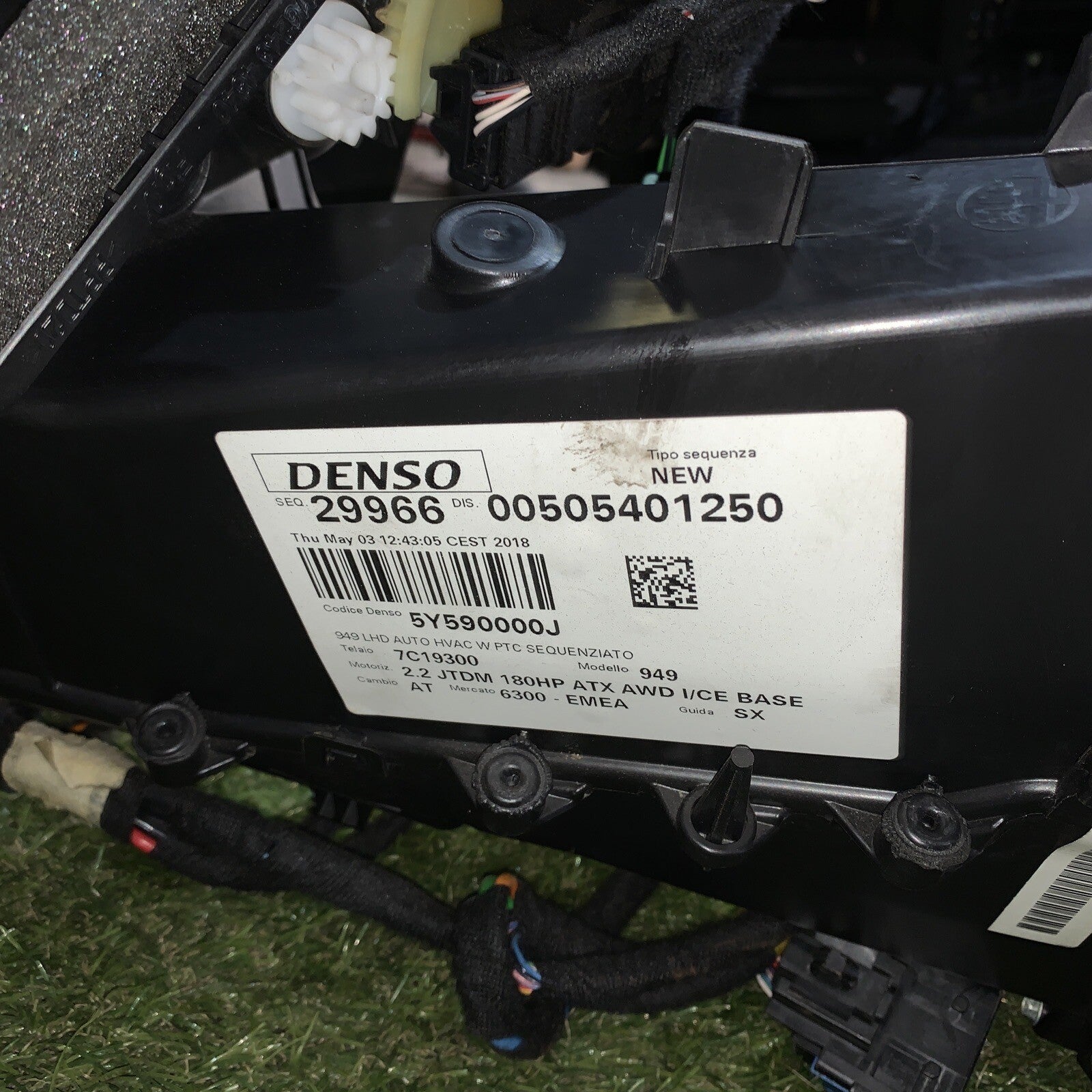 GRUPPO STUFA ALFA ROMEO Stelvio Serie 00505401250 Diesel 2.2