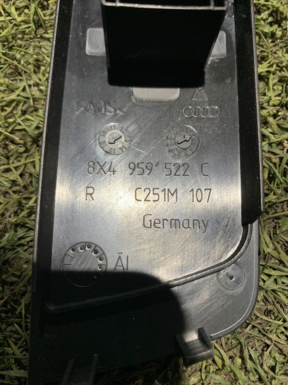Pulsantiera Alzavetro Anteriore destra Audi A1 2010-2017 4H0959855A