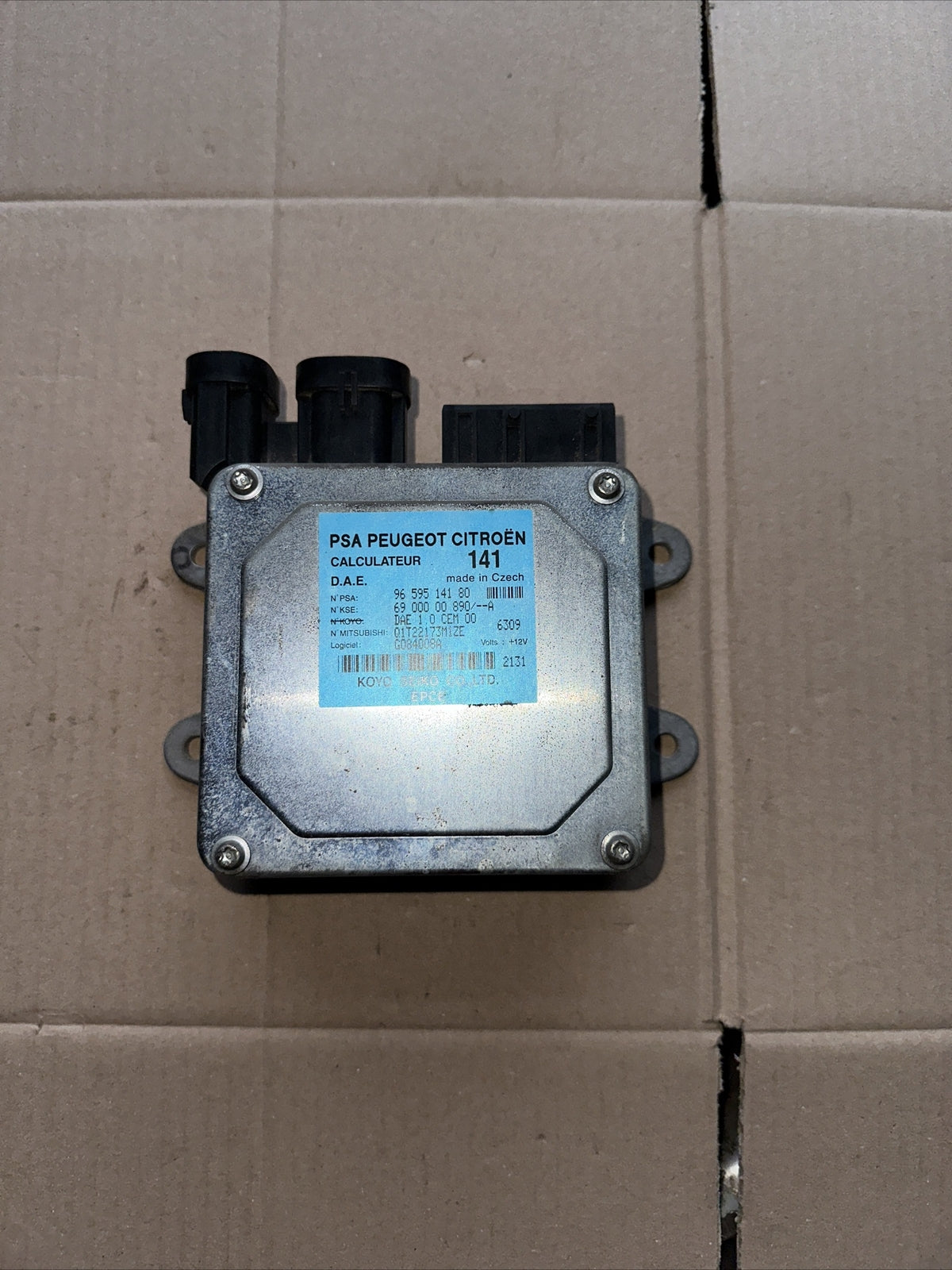 9659514180 CENTRALINA SERVOSTERZO STERZO PSA CITROEN C3 I FN 6900000890 KOYO DAE