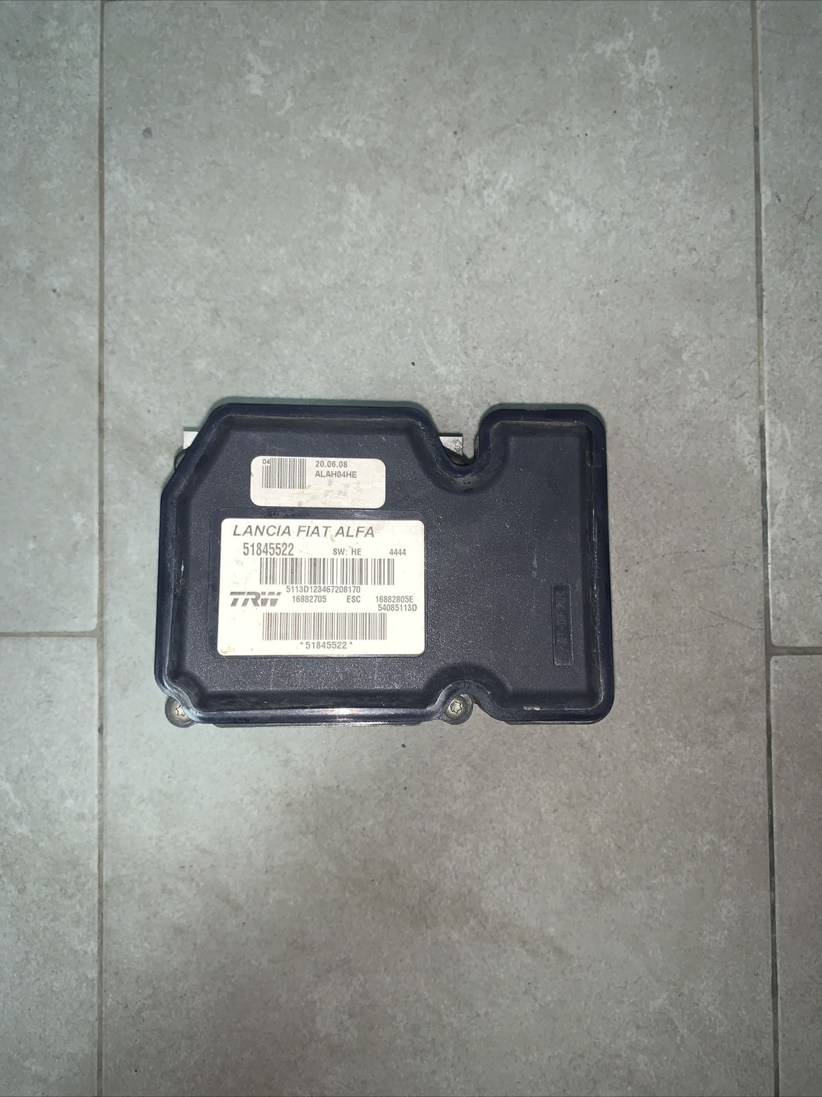 POMPA ABS LANCIA DELTA, COD: 54085113D --- 16882805E --- 51845522 TRW