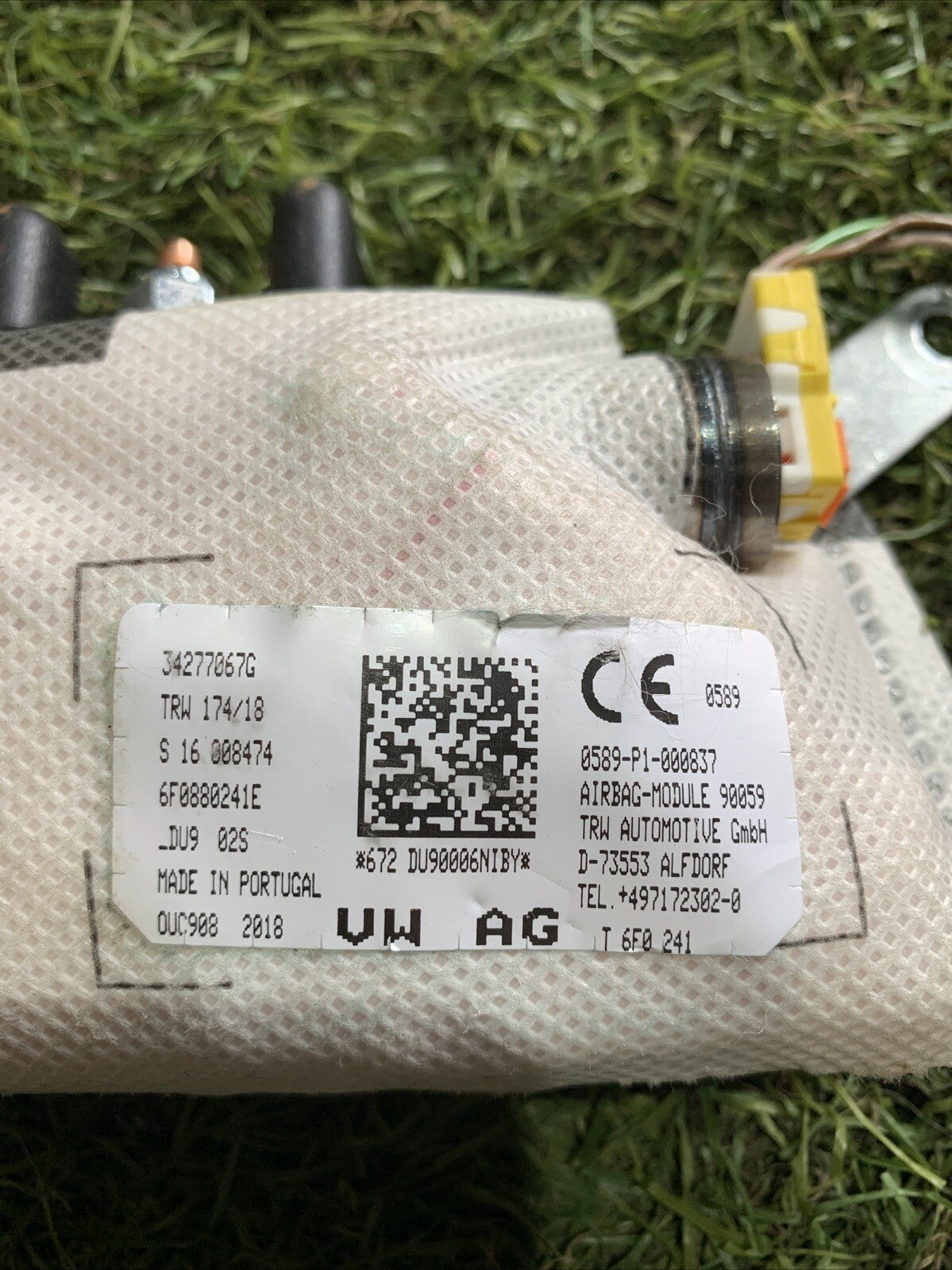 AIRBAG SEDILE SINISTRO SX PER SEAT Ibiza Serie 6F0880241E DGT (17 )