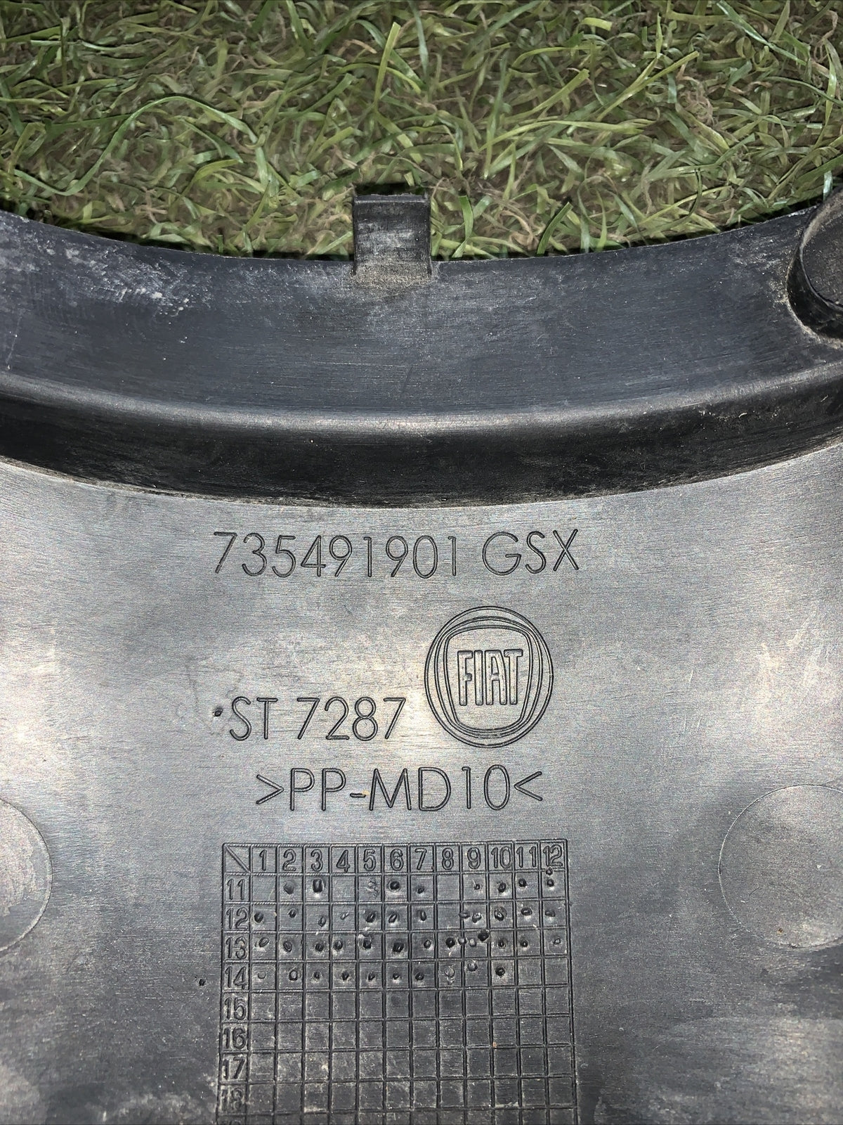 RIVESTIMENTO TUNNEL CENTRALE FIAT PANDA 3 (312_319) 2012-2022, B2412