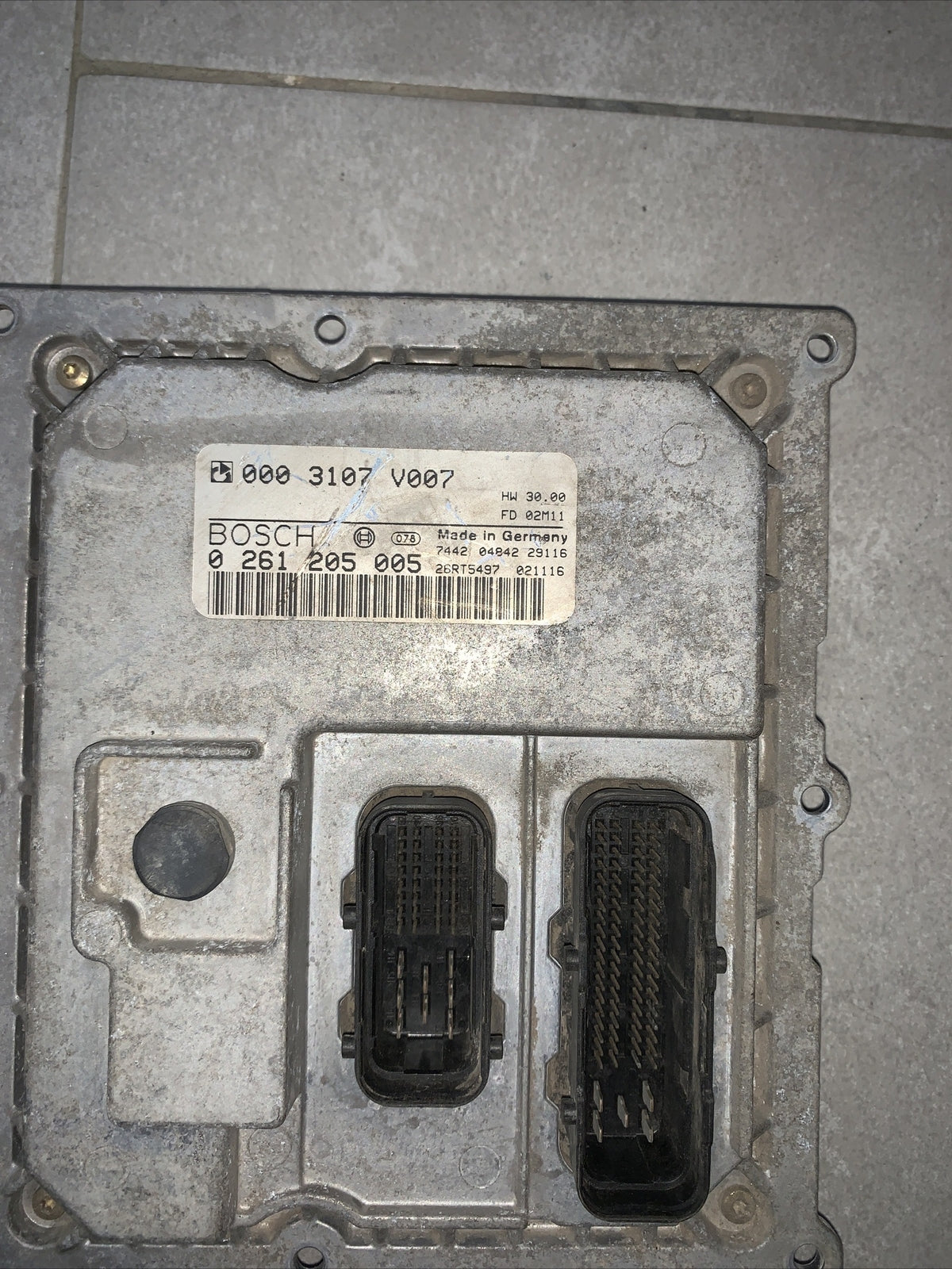 Centralina motore Smart 450 0261205005 0003107V007