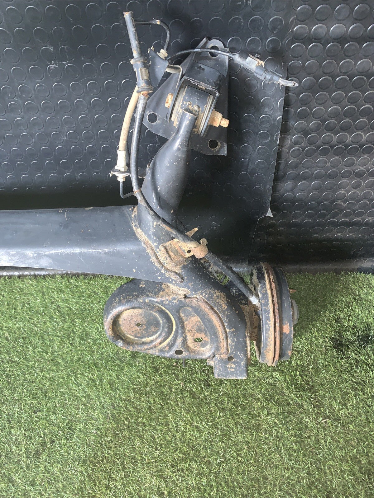 51856917 PONTE ASSALE POSTERIORE FIAT PANDA (169) (2004) FRENI A TAMBURO