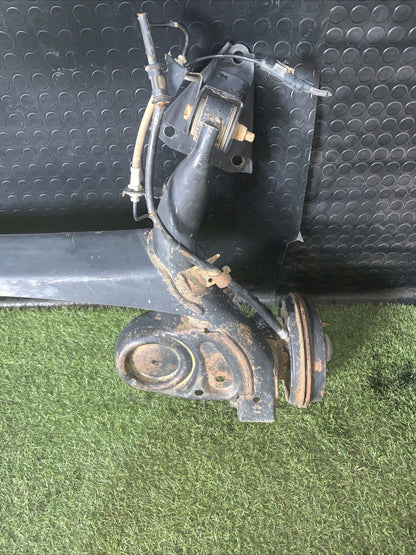 51856917 PONTE ASSALE POSTERIORE FIAT PANDA (169) (2004) FRENI A TAMBURO