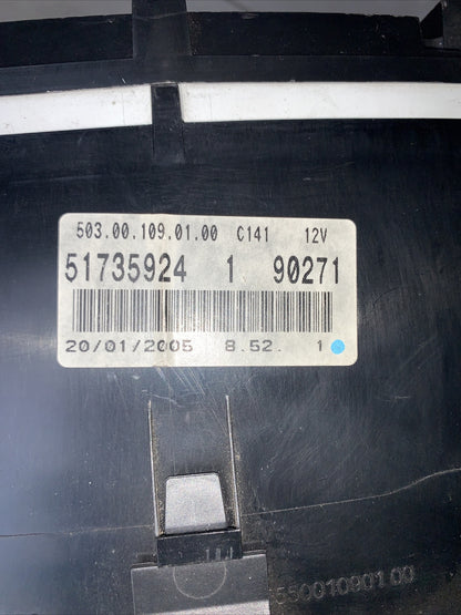 Quadro strumenti cruscotto FIAT CROMA 2006 Cod:51735924