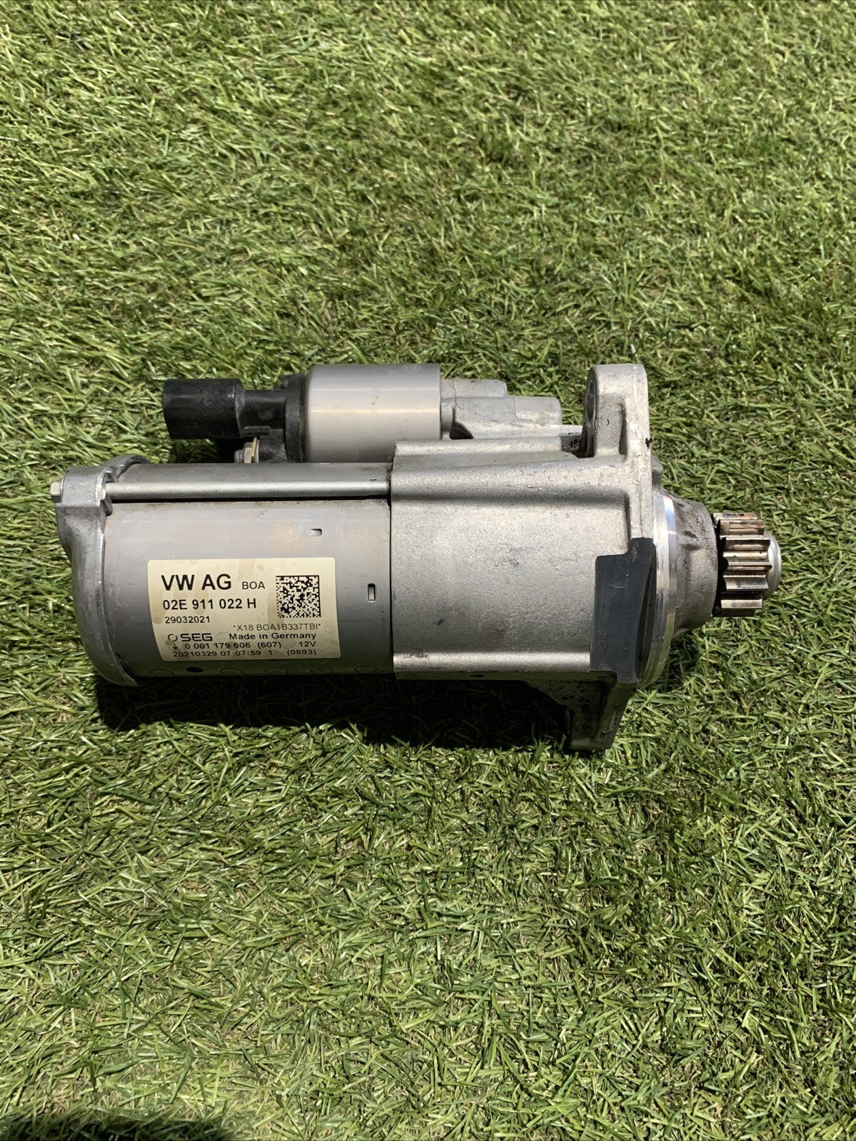 Motorino D’Avviamento Volkswagen Golf 8 R 2.0 Benzina 02E911022H