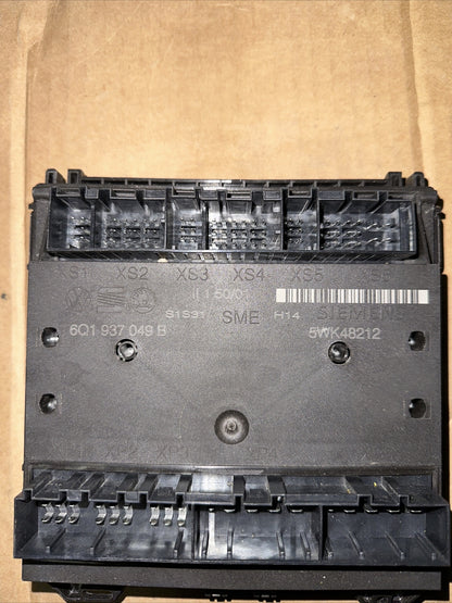 6Q1937049B CENTRALINA PORTA FUSIBILI VOLKSWAGEN Polo 4° Serie 1400 Diesel 524865