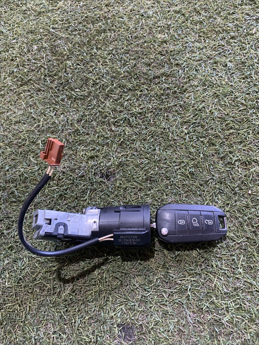 Blocchetto Accensione Peugeot 208 2017 1.2 Benzina 9663123380