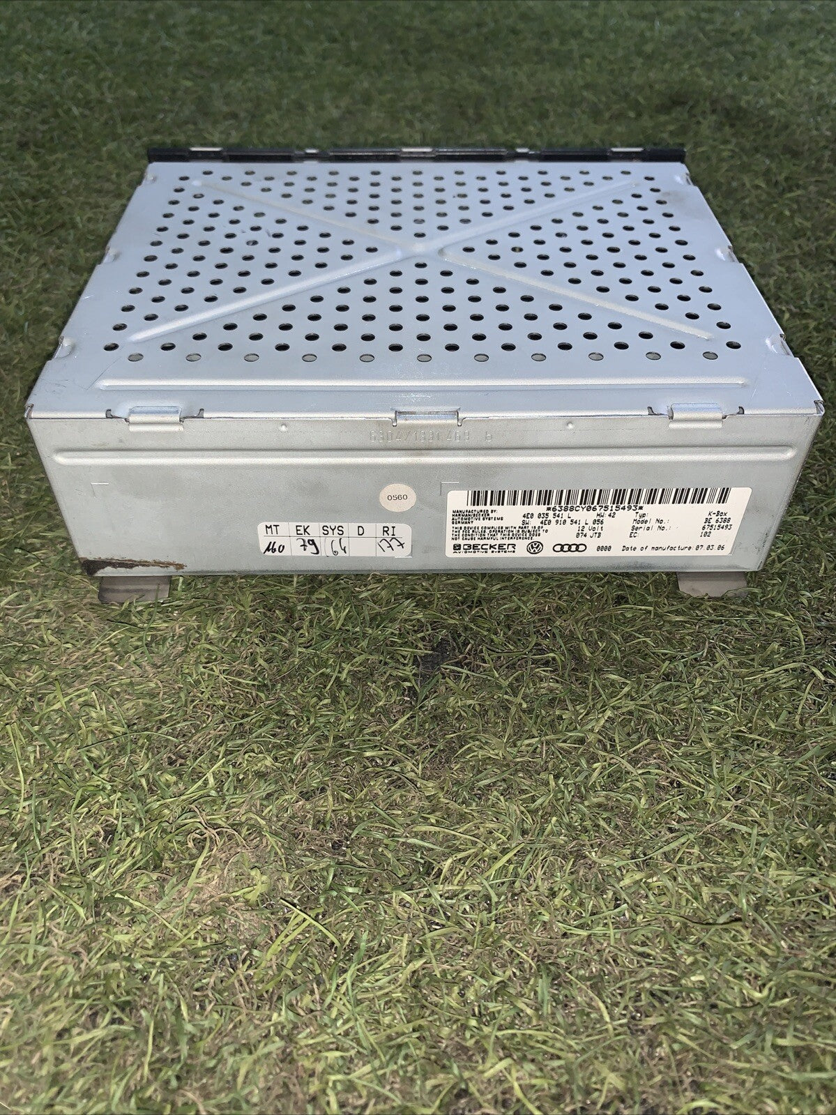 CENTRALINA AUTORADIO AUDI Q7 2006 4E0035541L