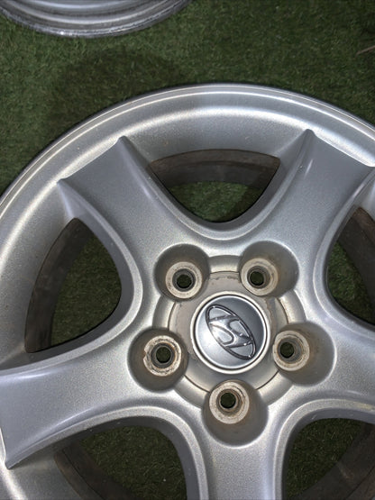 52910-26250 4CERCHI IN LEGA DA 16 POLLICI 5 FORI 6,5JX16 ET 46 HYUNDAI SANTA FE