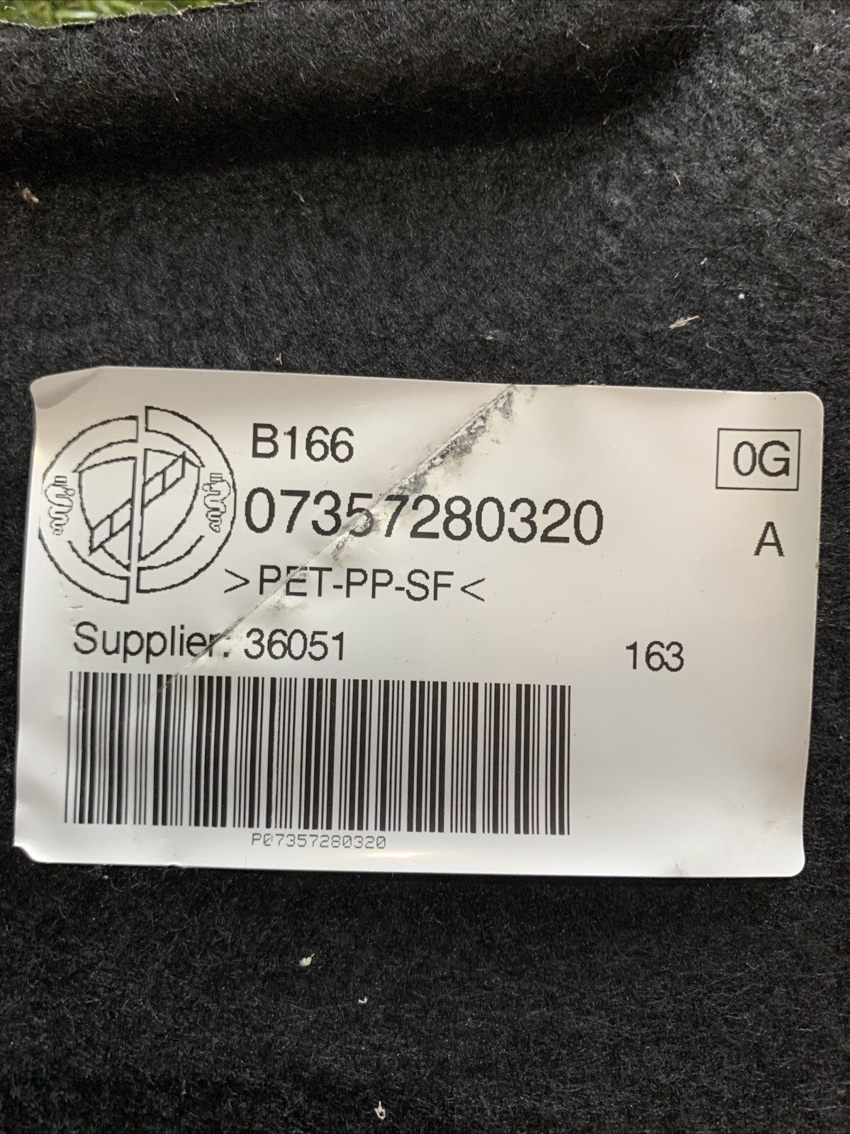 Rivestimento Baule Destro Fiat 500X 07357280320 (2)