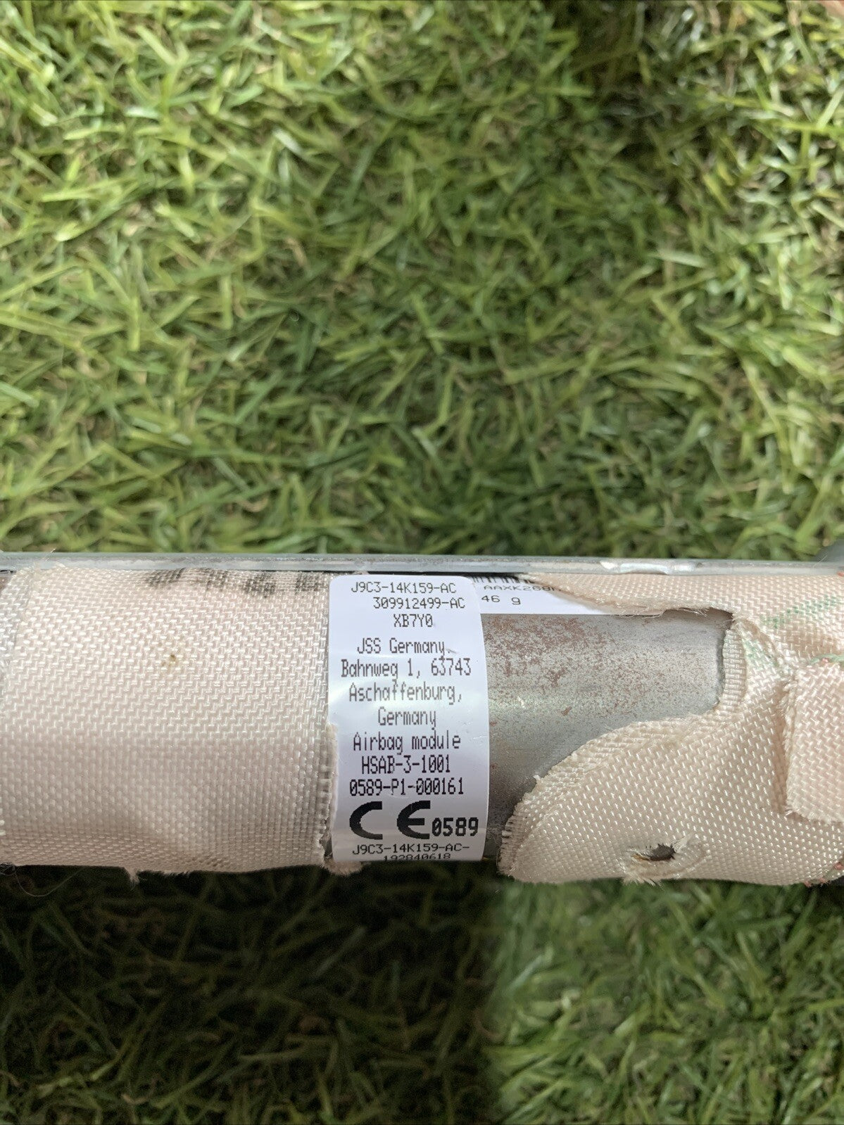 AIRBAG A TENDINA LATERALE  Dx PASSEGGERO JAGUAR E-Pace Serie J9C3-14K159AC (2)