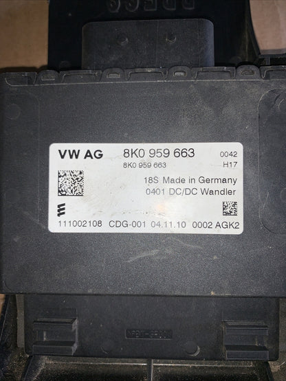 8K0959663B CENTRALINA MODULO STABILIZZATORE DI TENSIONE START E STOP AUDI A7