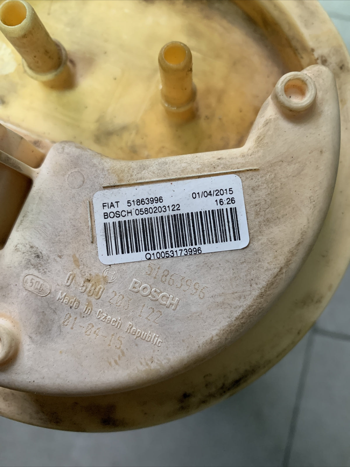 Pompa carburante 51863996 Fiat Panda Mk312 1.3 multijet