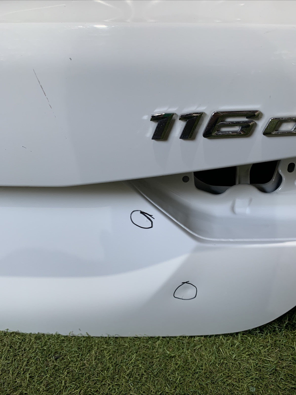 Portellone Bagagliaio Cofano Baule Posteriore BMW Serie 1 F40 5P 2019 BIANCO