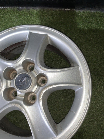 52910-26250 4CERCHI IN LEGA DA 16 POLLICI 5 FORI 6,5JX16 ET 46 HYUNDAI SANTA FE