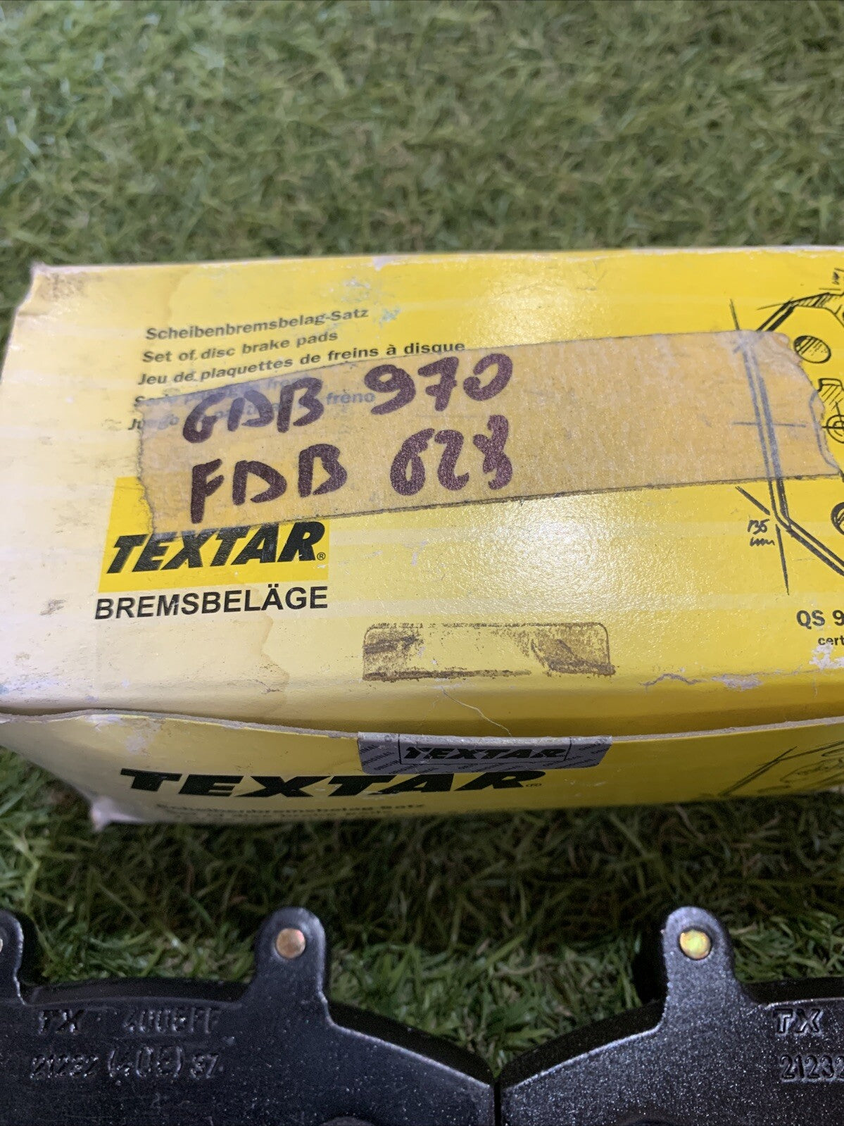 PASTIGLIE FRENI ANTERIORI TEXTAR ADATTE PER VOLVO 740 760 780 940 960