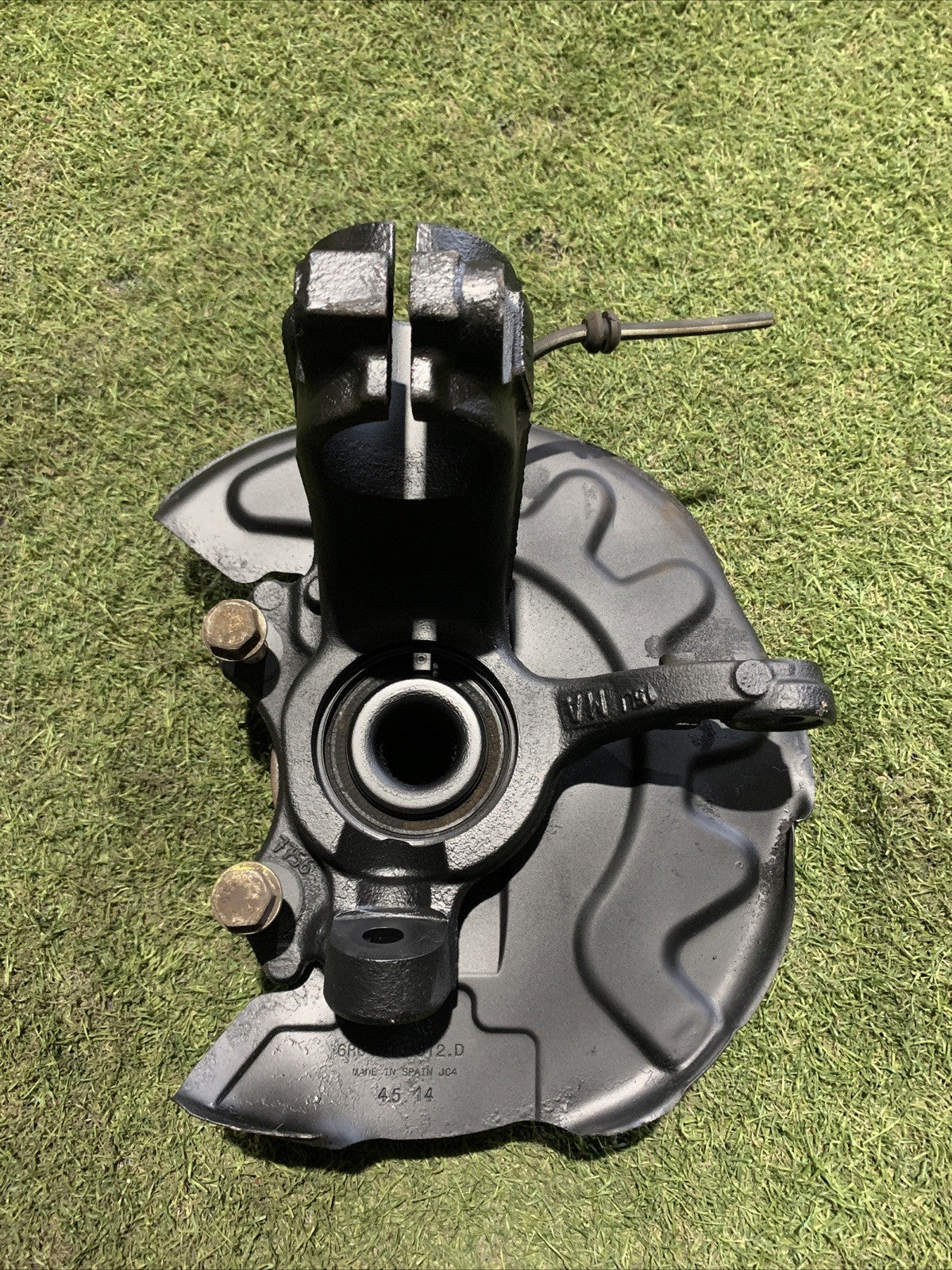 Mozzo Montante Fusello Anteriore Destra Volkswagen Polo 6R 2015 1.6 Diesel 