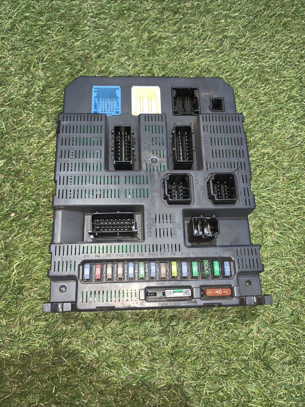 9663798280 CENTRALINA SCATOLA PORTAFUSIBILI BSI PEUGEOT 207 1.4 D 2008