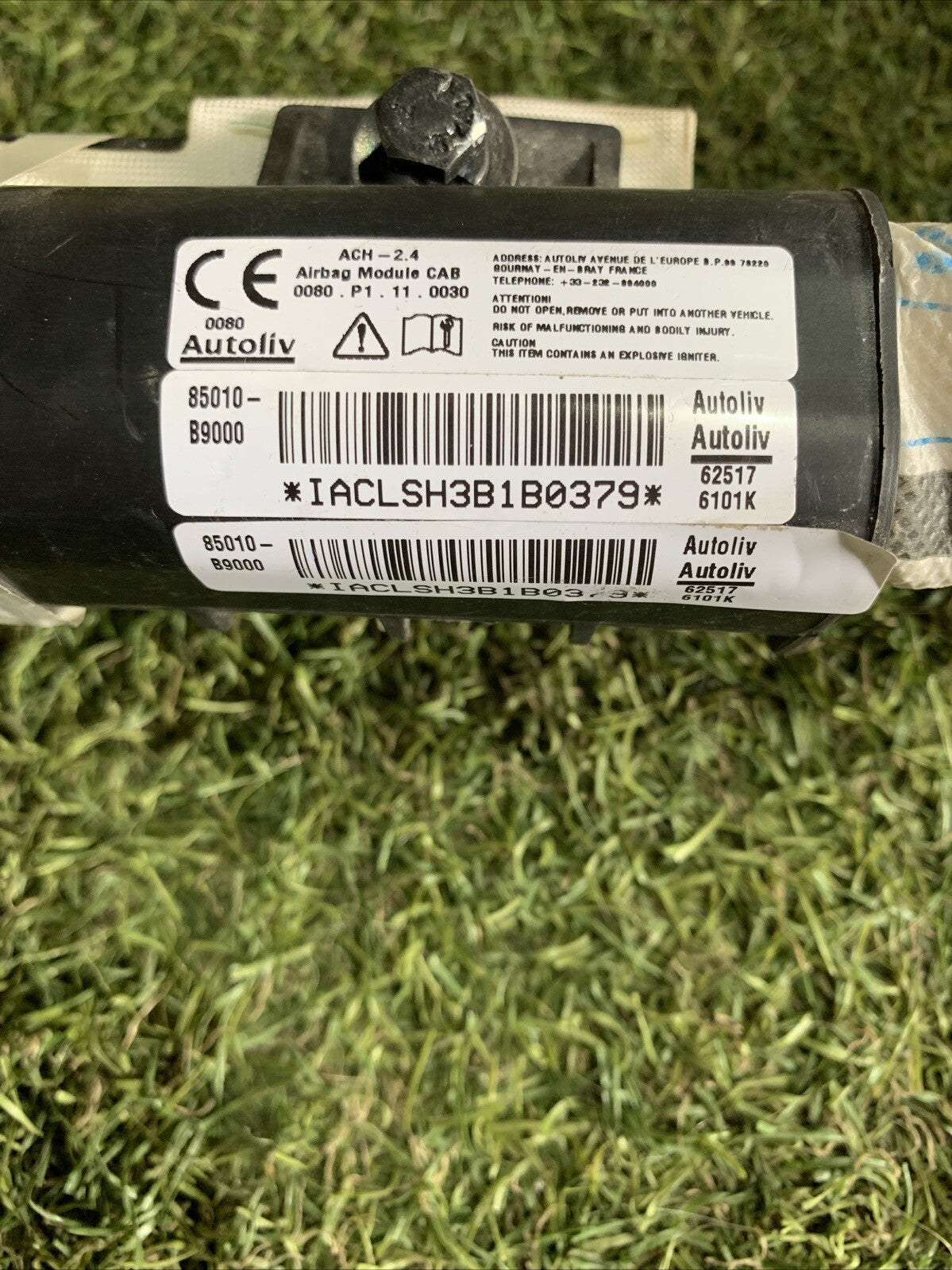 AIRBAG A TENDINA LATO SINISTRO PER HYUNDAI i10 2° Serie 85010B9000 (11 )