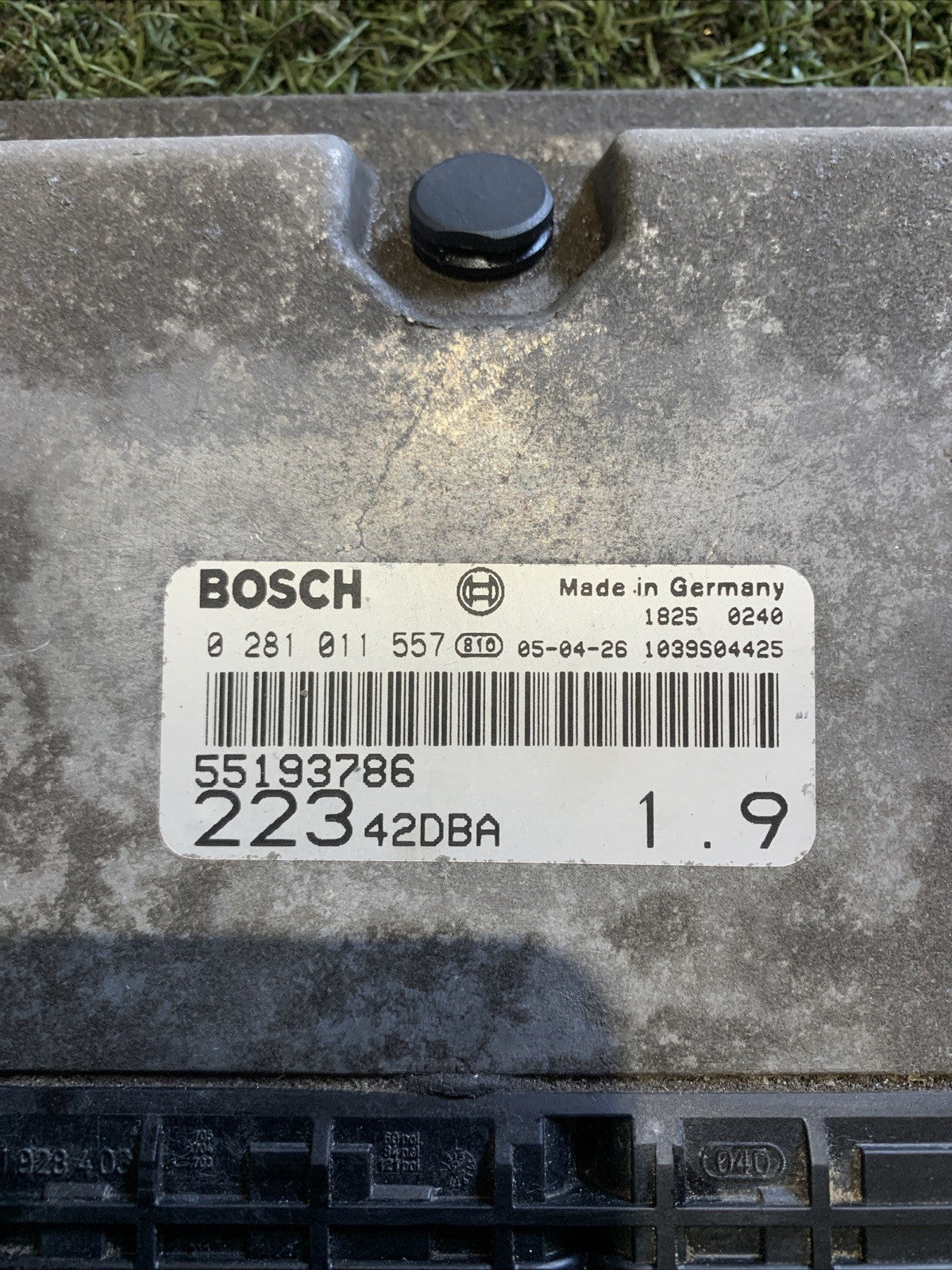 ECU CENTRALINA MOTORE FIAT DOBLO 1.9JTD 55193786 0281011557