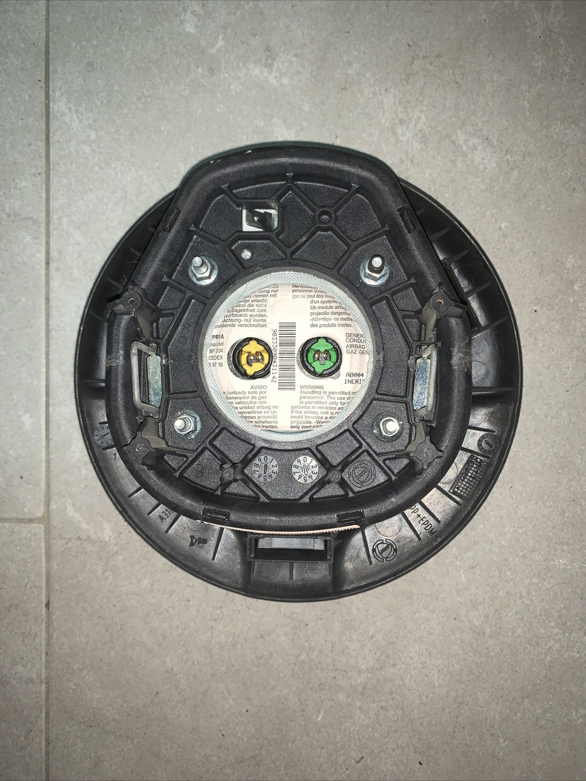 Airbag Volante  Fiat Idea 07353837930