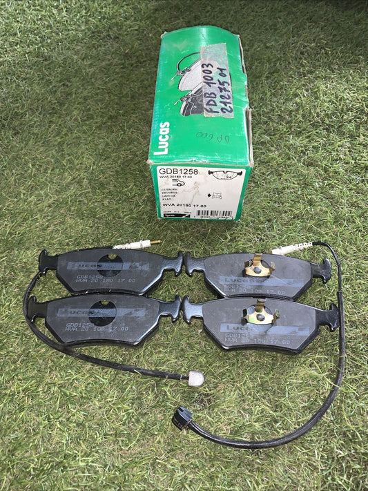 TRW GDB1258 Kit pastiglie freni per FIAT ULYSSE (220) per LANCIA ZETA (220)