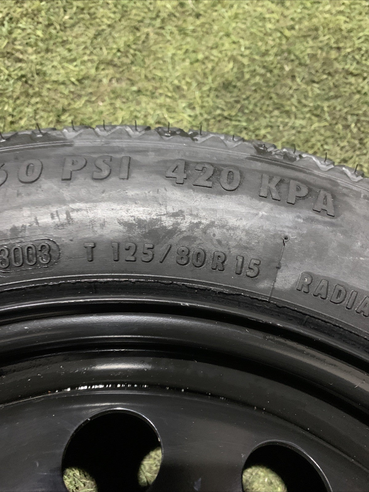 Ruotino Di Scorta Adatto Per Fiat 500 L 125/80R15 (2)