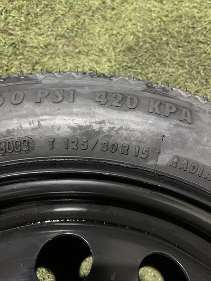 Ruotino Di Scorta Adatto Per Fiat 500 L 125/80R15 (2)