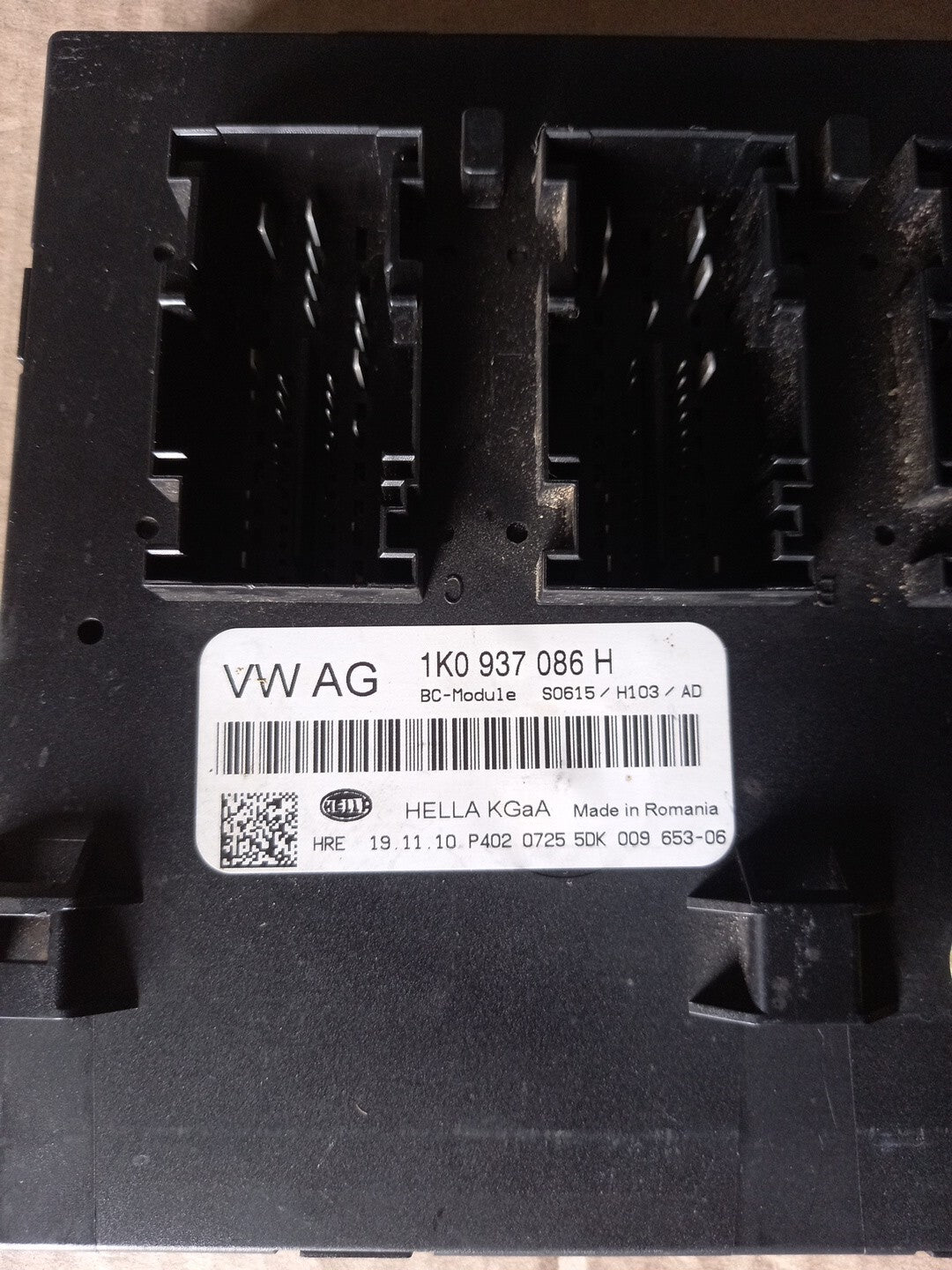 Body Computer Skoda Yeti 2.0 TDI 4X4 110cv CFH 2010 1K0937086H