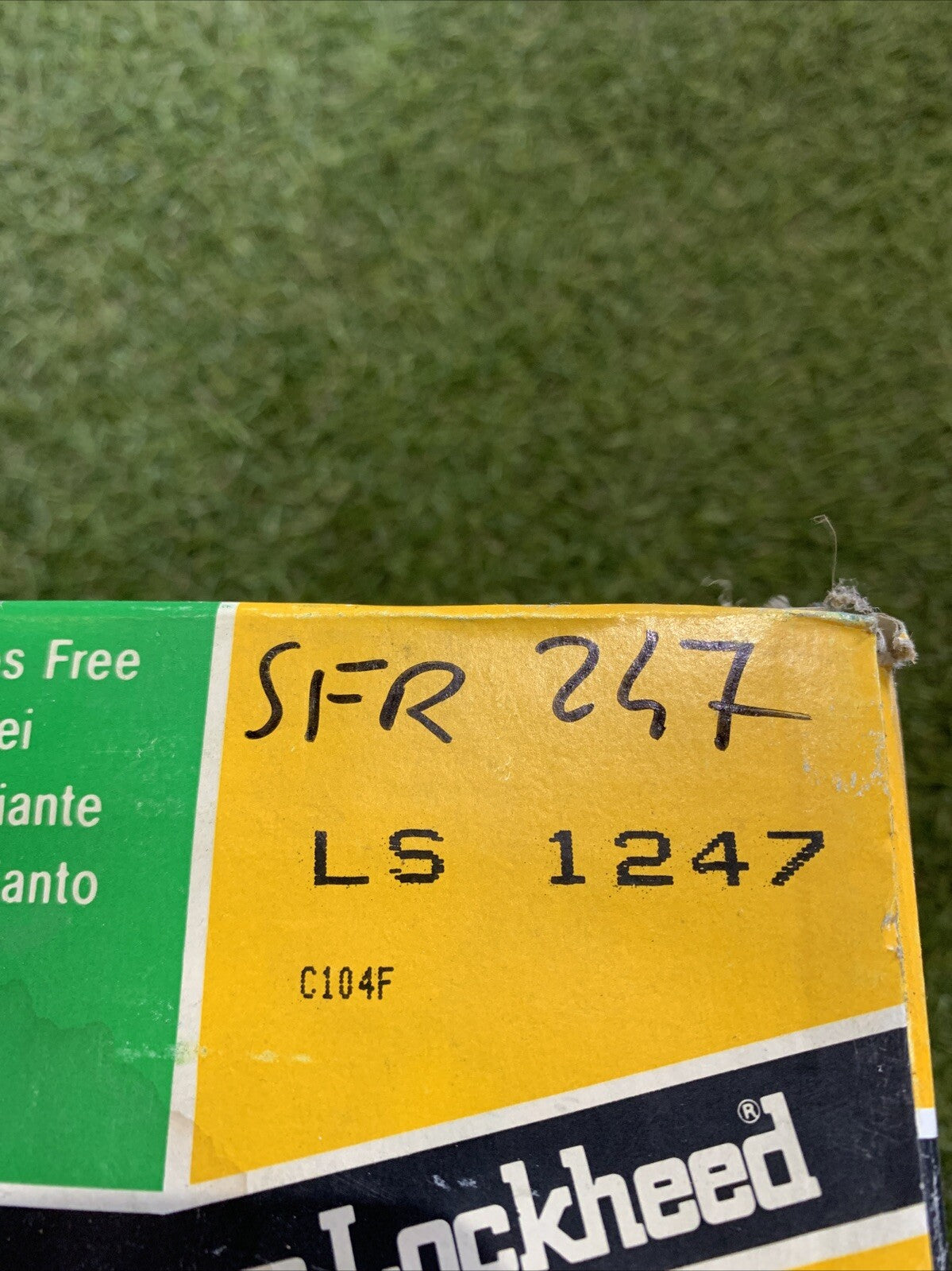 GANASCE FRENO BRAKE SHOE APLOCKHEED PER OPEL ASCONA C KADETT D 1073161 LS1247