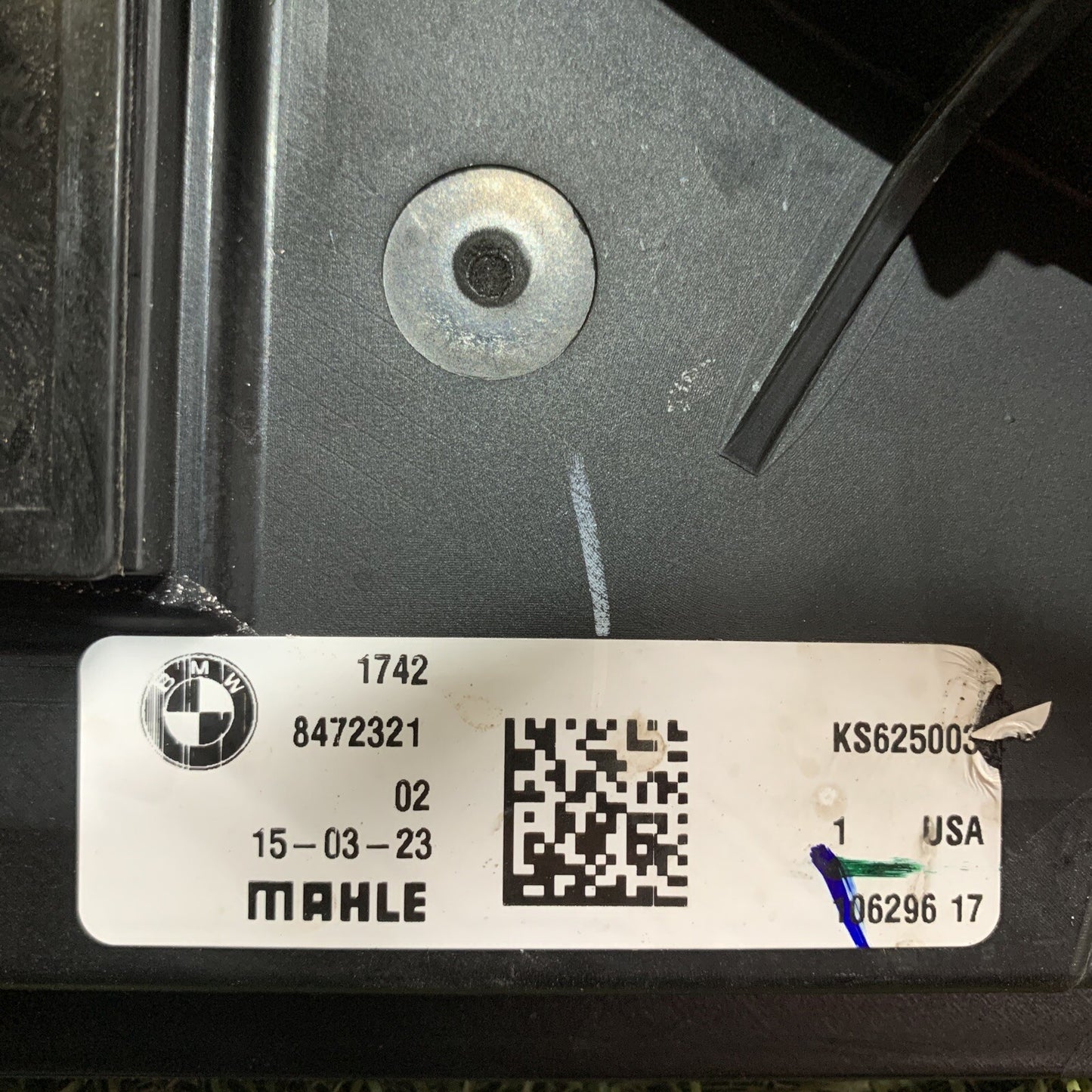 Elettroventola Radiatore Bmw X4 2022 2.0 190 CV 8472321