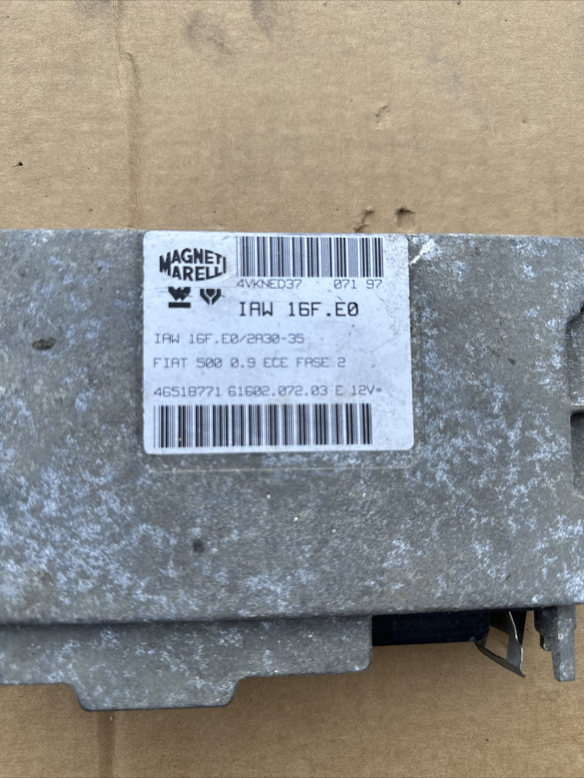 Centralina Motore ECU FIAT CINQUECENTO 46518771 MAGNETI MARELLI IAW16F.E0